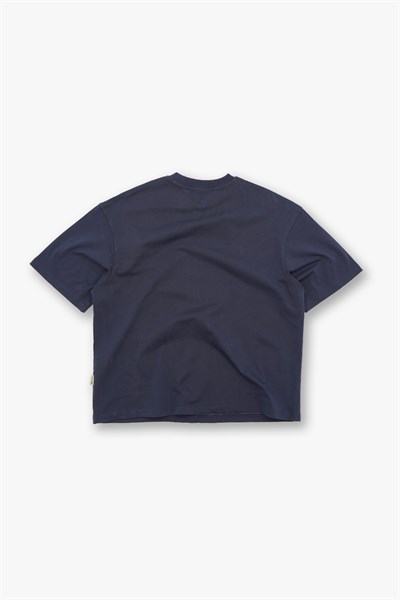 SAW Club Super Oversized Basic Tişört Erkek Füme