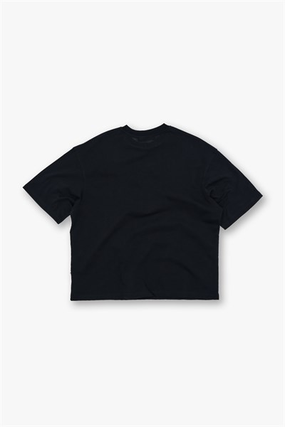 SAW Club Super Oversized Basic Tişört Erkek Siyah
