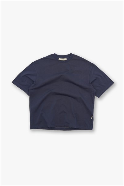 SAW Club Super Oversized Basic Tişört Erkek Füme