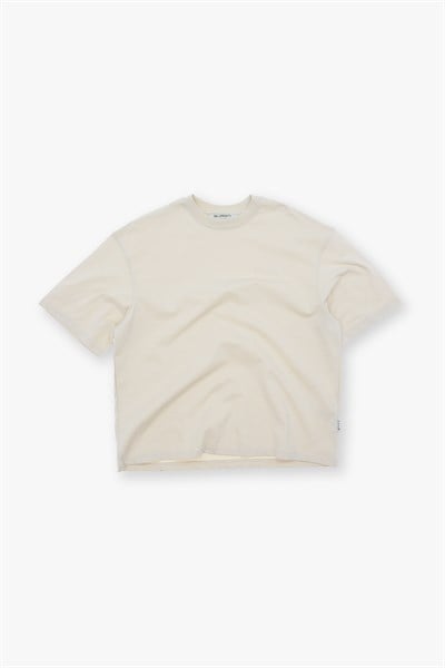 SAW Club Super Oversized Basic Tişört Erkek Stone