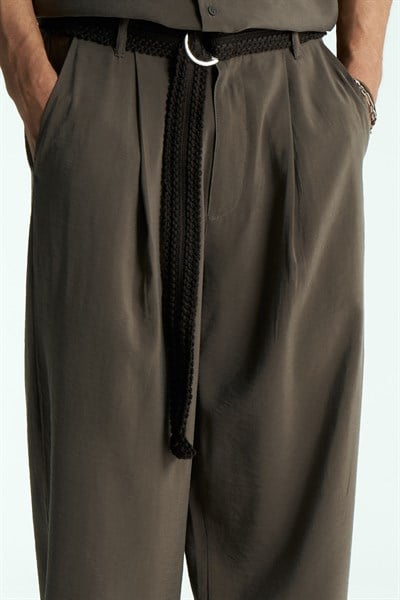 Sorell Relaxed Fit Erkek Pantolon Açık Kahverengi