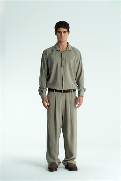 Sorell Relaxed Fit Erkek Pantolon Haki