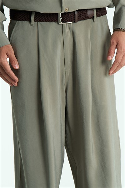 Sorell Relaxed Fit Erkek Pantolon Haki