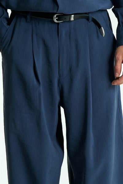 Sorell Relaxed Fit Erkek Pantolon Lacivert