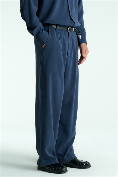 Sorell Relaxed Fit Erkek Pantolon Lacivert