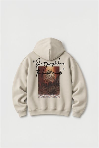 Silent Intensity Oversize Erkek Sweatshirt Stone