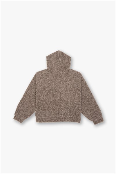 Soft Haven Oversize Welsoft Sweatshirt Erkek Vizon