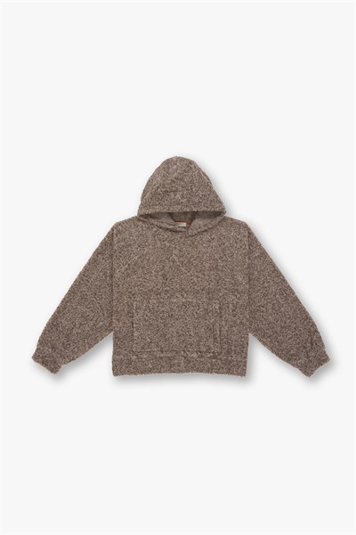 Soft Haven Oversize Welsoft Sweatshirt Erkek Vizon