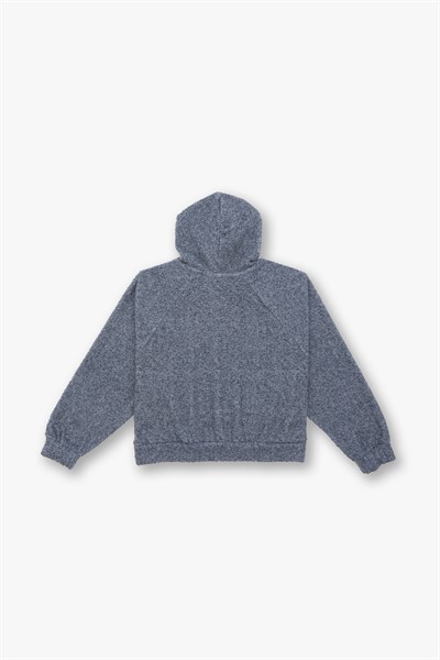 Soft Haven Oversize Welsoft Sweatshirt Kadın Gri