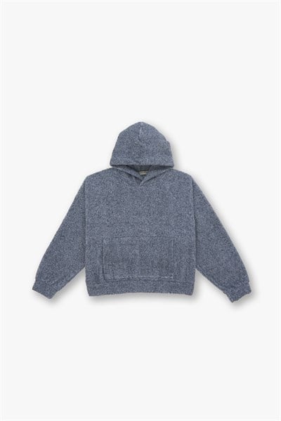 Soft Haven Oversize Welsoft Sweatshirt Kadın Gri