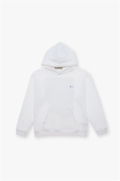 The Story of Layers Oversize Sweatshirt Erkek Ekru