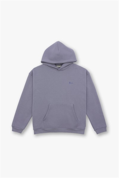 The Story of Layers Oversize Sweatshirt Erkek Füme