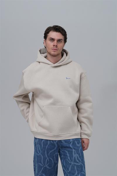The Story of Layers Oversize Sweatshirt Erkek Stone