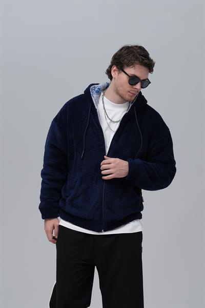 Timeless Legend Oversize Sweatshirt Erkek Lacivert
