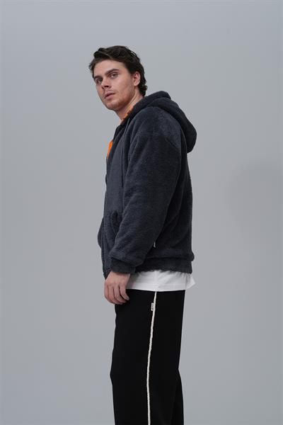 Timeless Legend Oversize Sweatshirt Erkek Füme