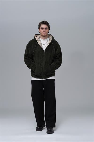 Timeless Legend Oversize Sweatshirt Erkek Haki