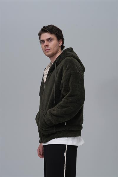 Timeless Legend Oversize Sweatshirt Erkek Haki