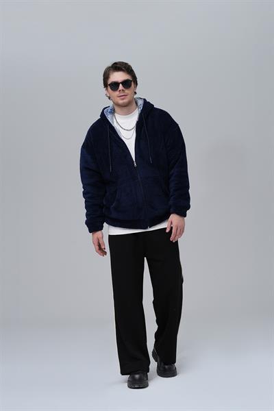 Timeless Legend Oversize Sweatshirt Erkek Lacivert