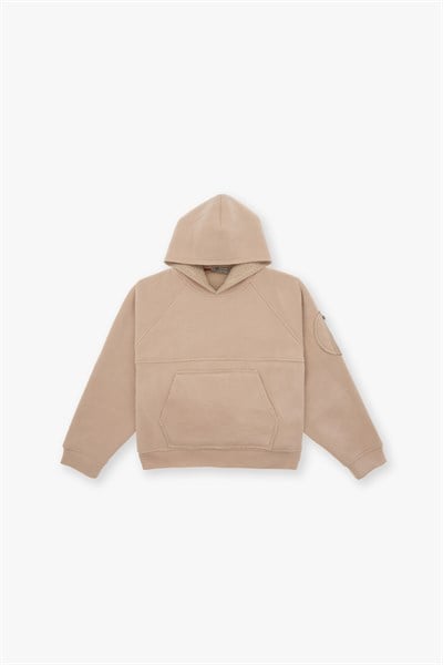 Urban Shield Oversize Welsoft Sweatshirt Erkek Bej
