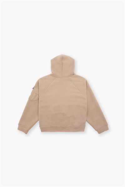 Urban Shield Oversize Welsoft Sweatshirt Erkek Bej