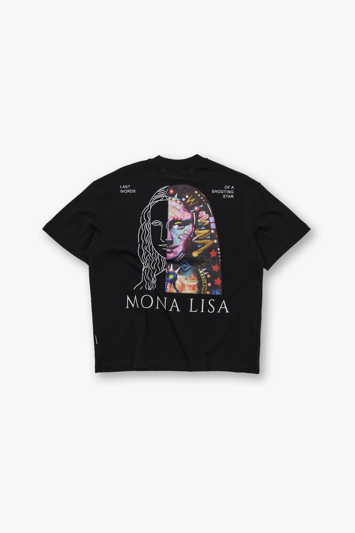 Mona Lisa Shooting Oversize Tişört Erkek Siyah Fiyatları | SAW