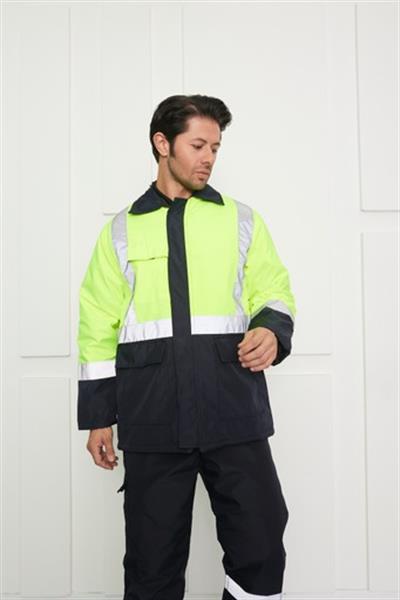 Ekonomik İş Montu Sarı Lacivert