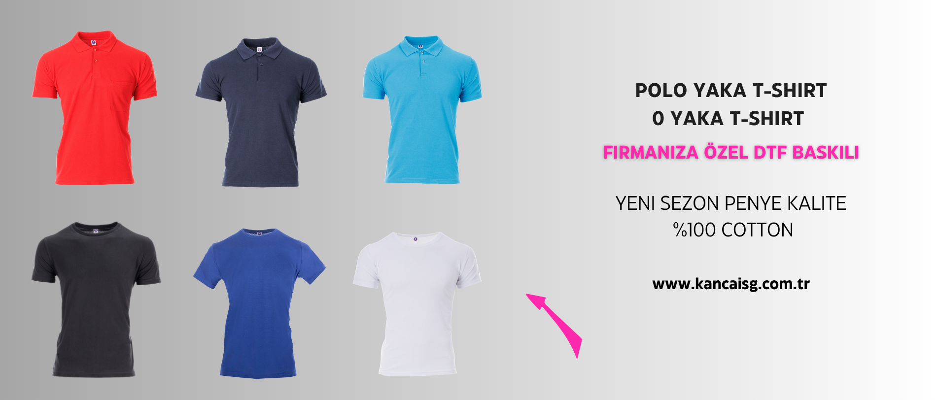 Baskılı Polo Yaka T-shirt