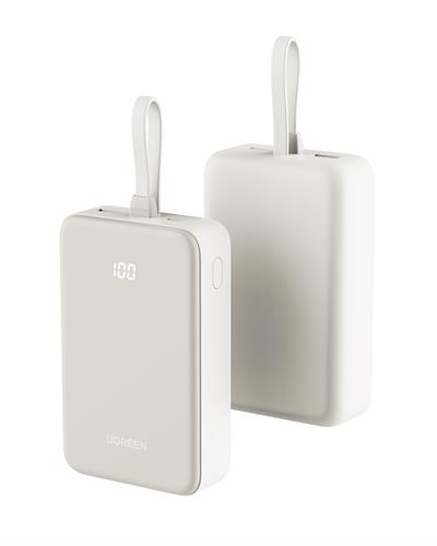 UGREEN 20.000 mAh PD 20W Kablolu Hızlı Şarj Powerbank, 35340