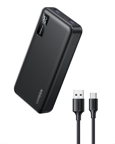 UGREEN 20.000 mAh PD 3.0 Hızlı Şarj Powerbank 1xUSB-C, 2xUSB-A, 25683