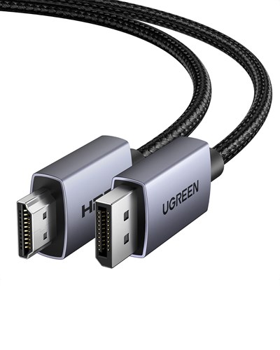 UGREEN 4K 1080P@120Hz Displayport 1.2 to HDMI 1.4 Örgülü Kablo, 2m, 35842