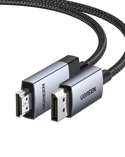 UGREEN 4K 60Hz DisplayPort to HDMI Örgülü Kablo, 1m, 15773