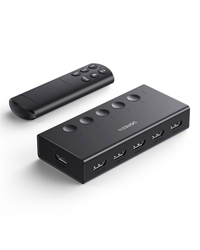 UGREEN 5-in-1 4K@60Hz HDMI Switch, 90512