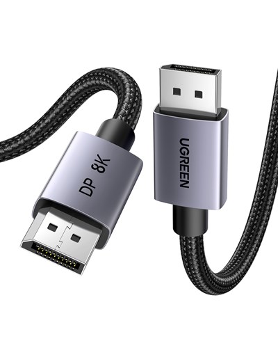 Ugreen 8K 60Hz Displayport to Displayport 1.4 Örgülü Kablo, 3m, 25906