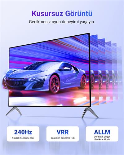UGREEN 8K HDMI Görüntü Aktarma Kablosu, 2 Metre, 40180