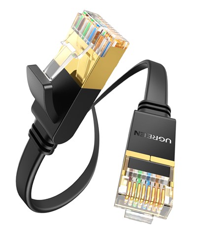 UGREEN CAT7 U/FTP Flat Ethernet Kablosu 3 Metre, 11262