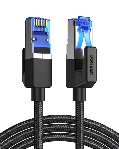 UGREEN Cat8 25Gbps 2000Mhz Örgülü Ethernet Kablosu 1 Metre, 80429