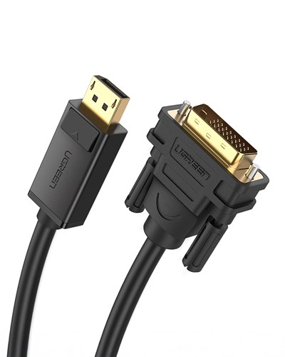 UGREEN Display Port Erkek to DVI 24+1 Erkek Görüntü Aktarma Kablosu 1.5 Metre, 10243