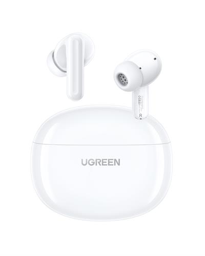UGREEN HiTune P3 Yapay Zeka Gürültü Engelleyici Kablosuz Kulak İçi Kulaklık, 28 Saat Çalma Süresi, AI Gürültü Engelleme, Beyaz, 45110