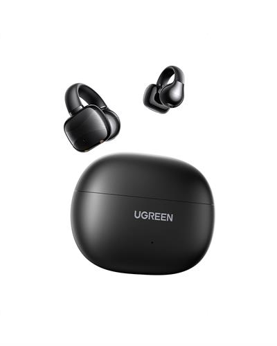 UGREEN HiTune S3 True Clip Kablosuz Kulak İçi Kulaklık, 30 Saat Çalma Süresi, AI Gürültü Engelleme, Siyah, 45785
