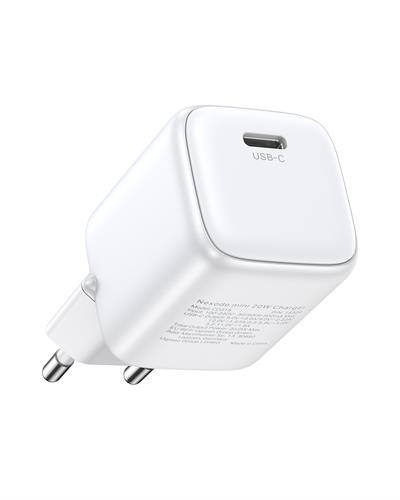 UGREEN Nexode GaN 2 Mini 20W Type-C PD Hızlı Şarj Cihazı 1xUSB-C, Beyaz, 15324