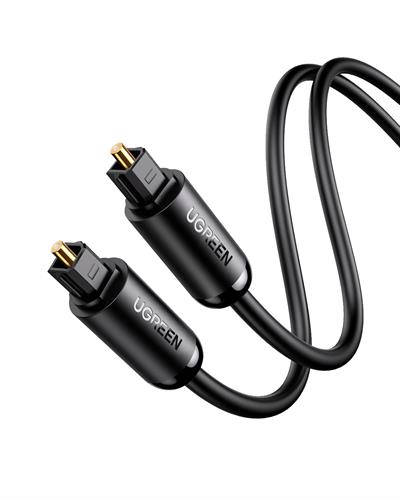 UGREEN Toslink Optical Audio Cable 1m (Black), 70890