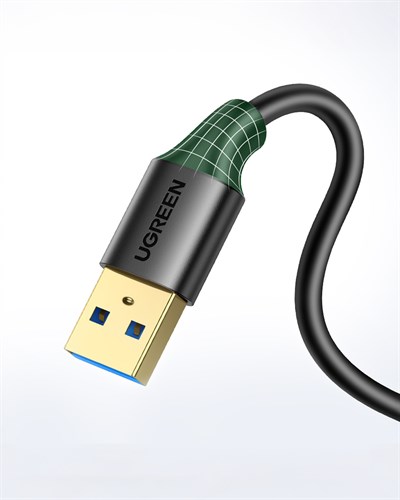 UGREEN USB 3.0 Uzatma Kablosu 2 Metre, Siyah, 10373