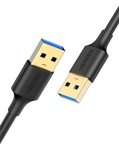 UGREEN USB-A 3.0 Data Kablosu 1 Metre, Siyah, 10370