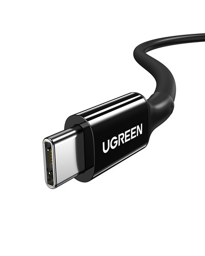 UGREEN USB-C 100W 5A QC PD Hızlı Şarj Kablosu, 2 Metre, Siyah, 80372