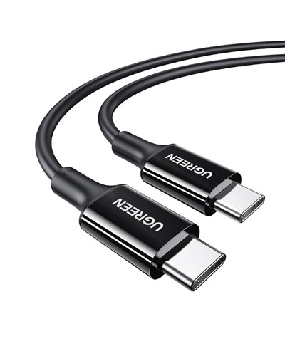 UGREEN USB-C 100W 5A QC PD Hızlı Şarj Kablosu, 2 Metre, Siyah, 80372