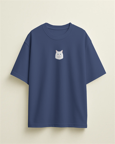Van Kedisi Zarafeti – Oversize Unisex Tişört