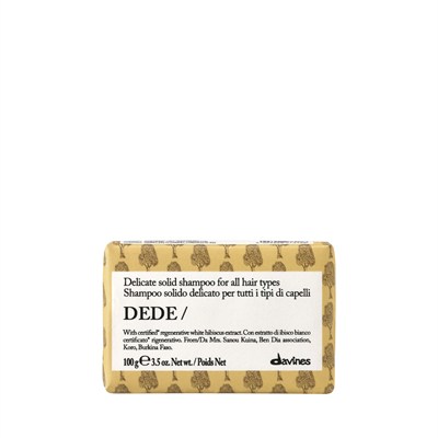 DEDE Tüm Saç Tipleri İçin Nazik ve Günlük Kullanıma Uygun Katı Şampuan 100g