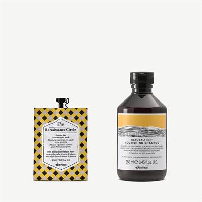 Hasarlı Saçlar İçin Besleyici Kit (100 ml Seyahat Boy Şampuan Hediye)