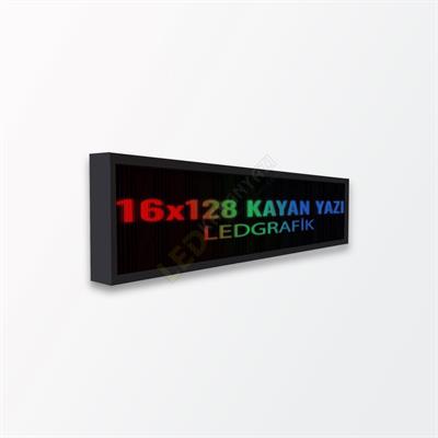16X128 P10 Kayan Yazı Çift Yön