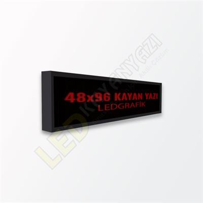 48X96 P10 Kayan Yazı Tek Yön